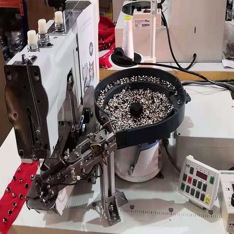 快工牌 4-2 立扣自動(dòng)釘扣機(jī) 蘑菇扣 打扣機(jī) 電動(dòng)縫紉機(jī)廠家直銷