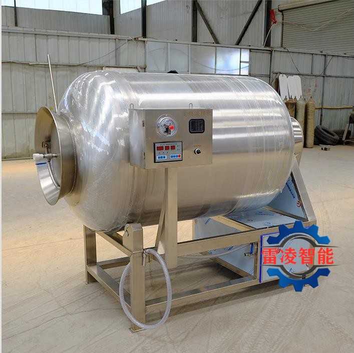 內蒙古小型牛肉干設備真空滾揉機