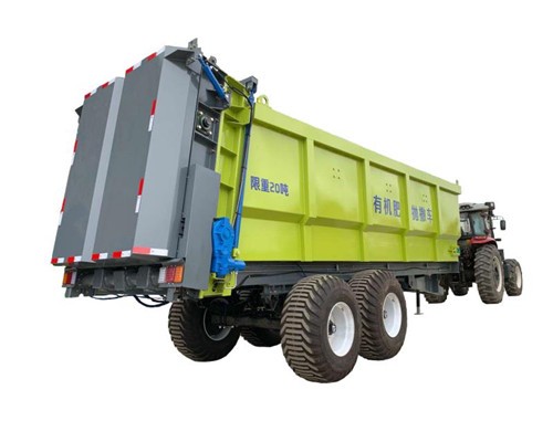雨林20立方大型有機肥拋灑車 農(nóng)家肥撒肥機